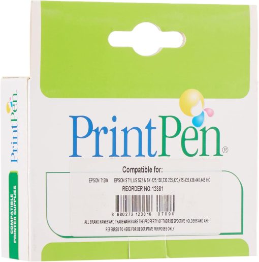 PRINTPEN EPSON T1284XL Sarı Yüksek Kapasite (13ml.) Muadil Mürekkep Kartuşu - Görsel 3