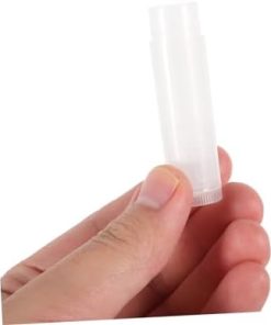 Alternative view of BELLIFFY 200 adet boş dudak balsamı kovan, 5 ml, tekrar kullanılabilir plastik ruj tüpleri, kendiniz doldurmanız için, geçmeli kapaklı, kendin yap dudak bakımı için