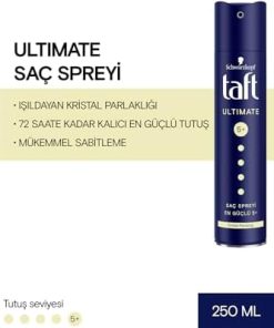 Alternative view of Taft Ultımate Sprey 250 ml 1 Adet Kalıcı Tutuş Saç Spreyi