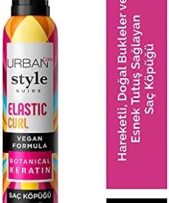 Alternative view of URBAN Care Style Guide Elastic Curl Doğal Görünüm Sağlayan Saç Köpüğü- Esnek Tutuş 200 ml- Vegan