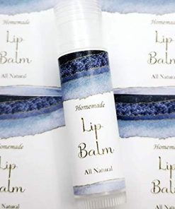 Alternative view of ZZYBIA Ev Yapımı Cilt Bakım Ürünleri Yapışkan Etiketler Dudak Balsamı Konteyner Tüpleri için Çıkartmalar 20 adet (Mavi Safir)