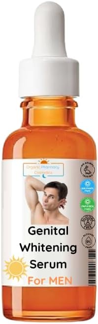 Erkekler için Genital Bölge Beyazlatıcı, koltukaltı Beyazlatıcı Serum 30 ml