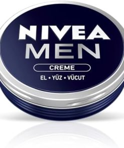 Alternative view of NIVEA MEN Erkek Bakım Kremi 75 ml, El, Yüz ve Vücut Nemlendirici Krem, Hızlı Emilir, Yapışkan His Bırakmaz, E vİtamini, Tüm Cilt Tipleri