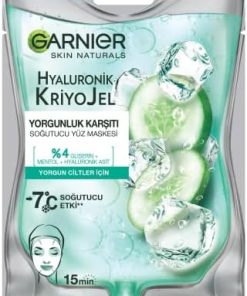 Alternative view of Garnier Hyaluronik Kriyojel Yorgunluk Karşıtı Soğutucu Yüz Maskesi