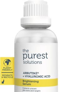 The Purest Solutions, Leke Karşıtı ve Leke Görünümü Azaltıcı Arbutin Cilt Bakım Serumu 30 ml (Arbutin%2 + Hyaluronic Acid)