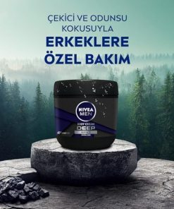 Alternative view of NIVEA MEN Erkek El ve Vücut Bakım Kremi Deep Dimension 400ml,Yoğun Nemlendirici,Freah Koku,Yenileyici Bakım