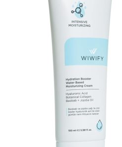 WIWIFY Su Bazlı Yoğun Nemlendirici Krem 100 ml Hydration Booster Daily Moisturizing Cream 24 Saat Etkili