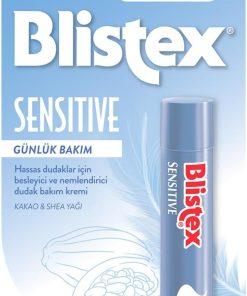 Blistex Sensitive - Hassas Dudaklar için Besleyici ve Nemlendirici Dudak Bakım Kremi x2