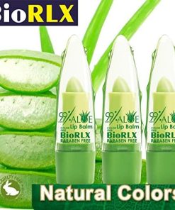 Alternative view of Biorlx 99% Purity Aloe Vera Color Free and Paraben Free Soothing Lip Balm Naturally Moisturize and Heal Damaging Wind, Harsh Sun, Weather Changes. It Repairs Dry, Cracked and Chapped Lips.