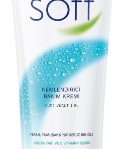 NIVEA Soft Krem 75 ml, Nemlendirici Bakım Kremi, Yüz, Vücut, El, Jojoba Yağı ve E Vitamini ile Cilt Bakımı, Anında Emilen Hafif Formül, Tüm Ciltler için
