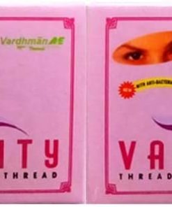 VARDHMAN Vanity Kaş 2 Makara x 300 Metre Diş İpliği Ekstra Yumuşak Güçlü Çene Burun Kulak Saç