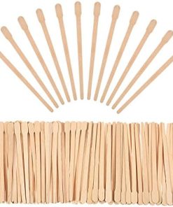 Alternative view of Bememo 500 Paket Balmumu Spatula Ahşap El İşi Çubukları Küçük Epilasyon Kaş Balmumu Aplikatör Çubukları
