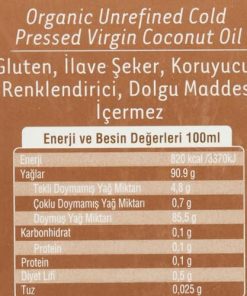 Alternative view of Arifoğlu Organik Hindistan Cevizi Yağı (200 ml)