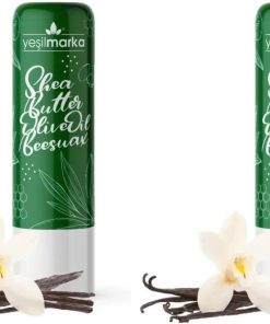 Yeşilmarka Natural Lipbalm - Vanilla Dudak Balmı 2li paket