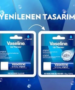 Alternative view of Vaseline Lip Therapy Dudak Bakım Kremi Original 4.8 gr