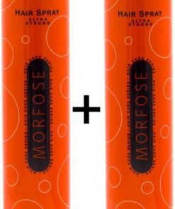 MORFOSE K- Ultra Strong Saç Spreyi 400 ml 2 Adet