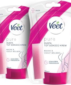 Veet Pure Duşta Tüy Dökücü Krem Normal Ciltler (2 x 150 ml)