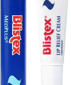 Blistex Medplus Stick Kuru ve Çatlamış Dudaklara Onarıcı ve Ferahlatıcı Dudak Bakım Kremi ve Lip Relief Kuru ve Çatlamış Dudaklara Onarıcı ve Rahatlatıcı Dudak Bakım Kremi SPF 15