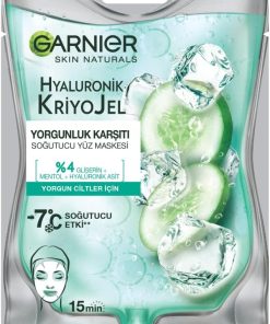 Garnier Hyaluronik Kriyojel Yorgunluk Karşıtı Soğutucu Yüz Maskesi