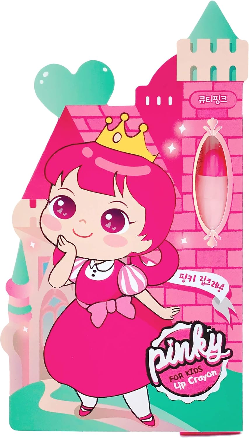 Pinky Cosmetic I'm Pinky Kids Lip Crayon Cutie Pink Çocuklar İçin Dudak Balmı