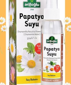 Arifoğlu Papatya Suyu 125ml - Saç Açıcı Sprey, Doğal Cilt Bakım Suyu | Arifoglu Chamomile Water 125ml - Hair Lightening Spray, Natural Skin Care Essence