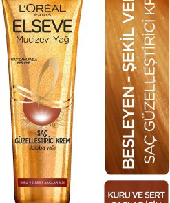 L'ORÉAL PARIS Elseve Mucizevi Yağ Saç Güzelleştirici Krem 150 ml - Kuru ve Sert Saçlar İçin