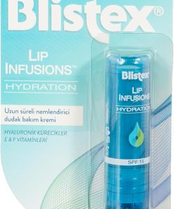 Blistex Lip Infusions Hydration Uzun Süreli Nemlendirici Dudak Bakım Kremi SPF 15 x2